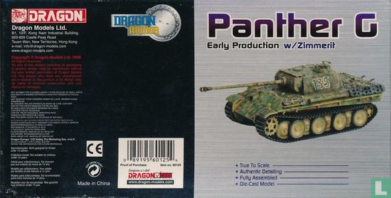 Panther G Production précoce w / Zimmerit