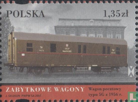 Historic railway carriages