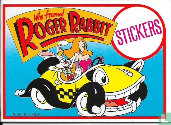 Who framed Roger Rabbit stickers