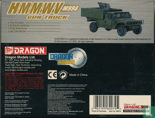 HMMWV M998 Gun Truck