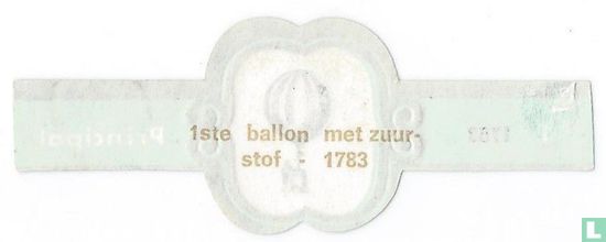 1ste Ballon met zuurstof - 1783 - Bild 2