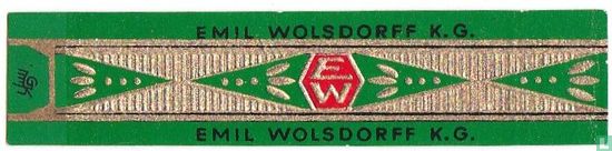 E.W. - Emil Wolsdorff K.G. - Emil Wolsdorff K.G - Image 1