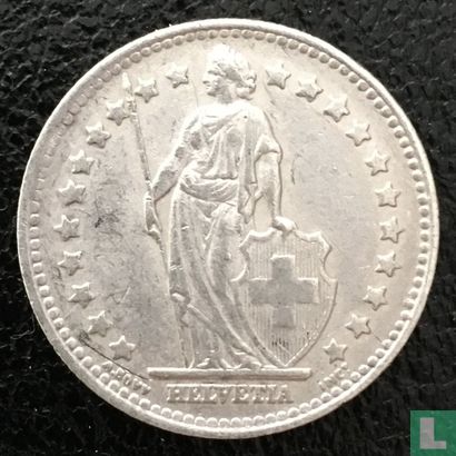 Switzerland 1 franc 1947 - Image 2