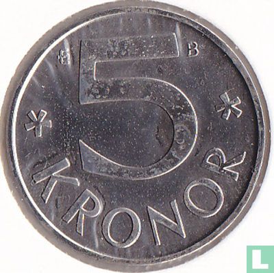 Suède 5 kronor 1998 - Image 2