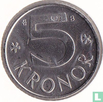 Suède 5 kronor 1997 - Image 2