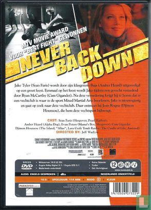 Never Back Down - Afbeelding 2