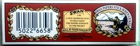 Swan brown (Angler)liquorice papers single wide  - Image 2