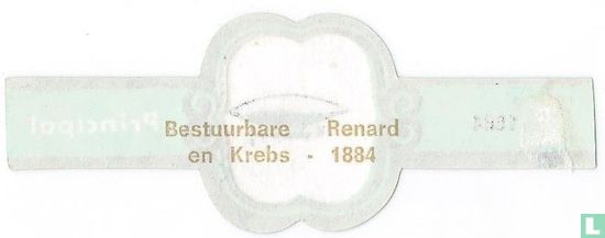 Bestuurbare Renard en Krebs - 1884 - Afbeelding 2