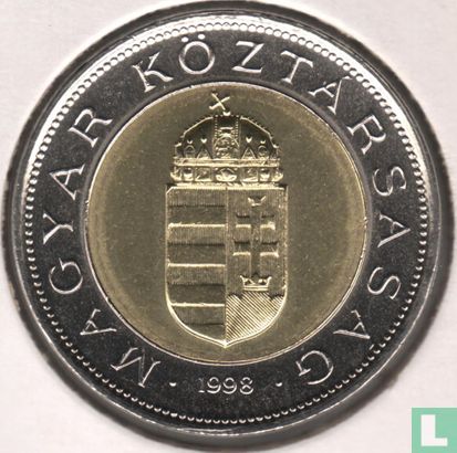 Hongarije 100 forint 1998 (bimetaal) - Afbeelding 1
