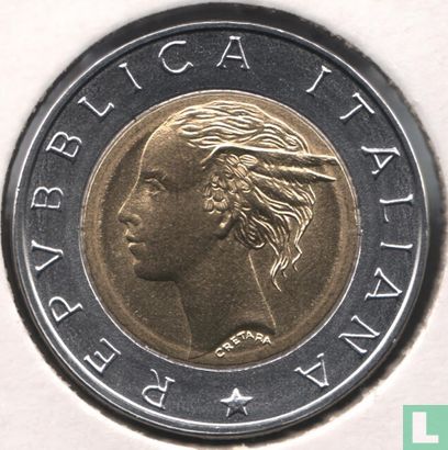 Italie 500 lire 1994 "500th anniversary Publication of mathematical work by Luca Pacioli" - Image 2
