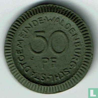 Waldenburg 50 pfennig 1921 (type 2) - Image 2
