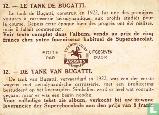 De tank van Bugatti - Afbeelding 2