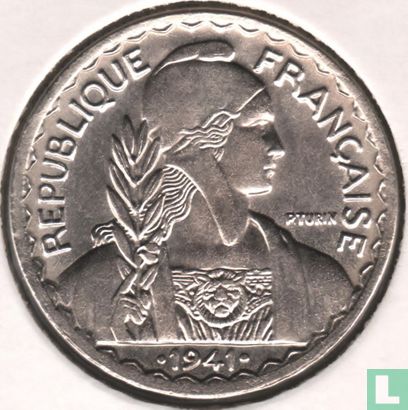 Frans Indochina 20 centimes 1941 - Afbeelding 1