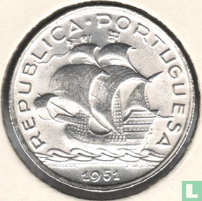 Portugal 5 escudos 1951 - Afbeelding 1