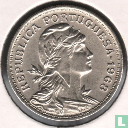 Portugal 50 centavos 1968 - Image 1