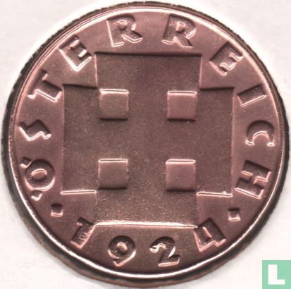 Austria 200 kronen 1924 - Image 1