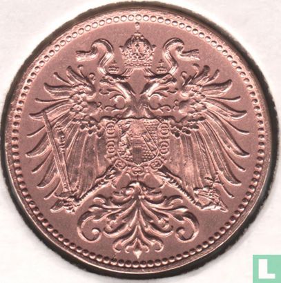 Austria 2 heller 1906 - Image 2