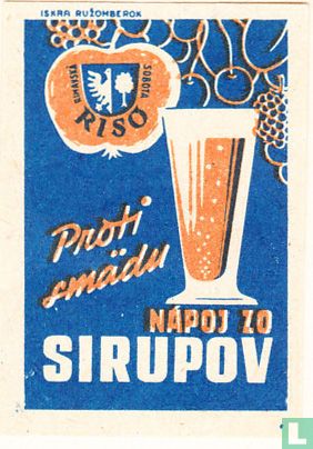 Proti smädu nápoj zo Sirupov