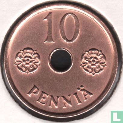 Finland 10 penniä 1941 (type 1) - Afbeelding 2