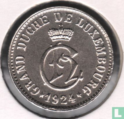 Luxembourg 5 centimes 1924 - Image 1