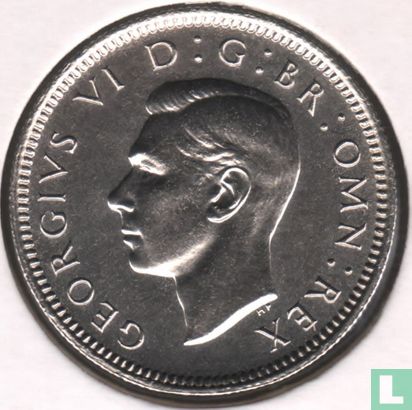 United Kingdom 6 pence 1948 - Image 2