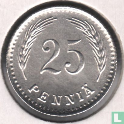 Finland 25 penniä 1921 - Afbeelding 2