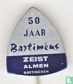 50 jaar Bartiméus Zeist Almen Doetinchem [bleu foncé]