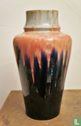 Vase en grès flammé-art nouveau - Image 1