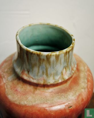 Vase en grès flammé-art nouveau - Image 3