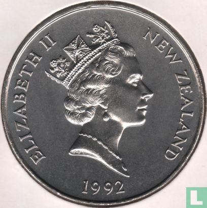 Nieuw-Zeeland 5 dollars 1992 "Mythological Maori Hero - Kupe" - Afbeelding 1