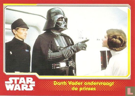 Darth Vader ondervraagt de prinses - Afbeelding 1