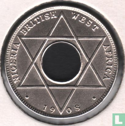 British West Africa 1/10 penny 1908 (copper-nickel) - Image 1