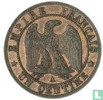 France 1 centime 1862 (A) - Image 2