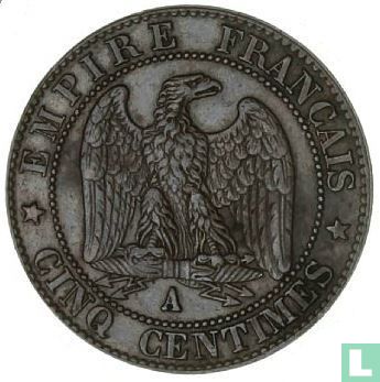 France 5 centimes 1856 (A) - Image 2
