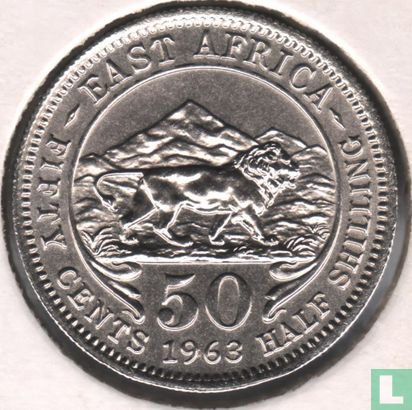 Afrique de l'Est 50 cents 1963 - Image 1