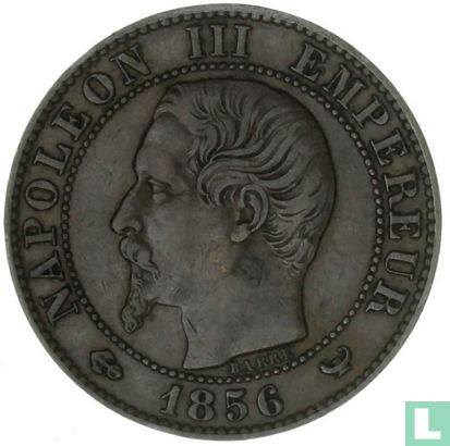 France 5 centimes 1856 (W) - Image 1