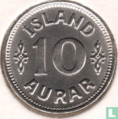 Islande 10 aurar 1939 - Image 2