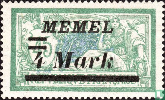 Type Merson, with surcharge