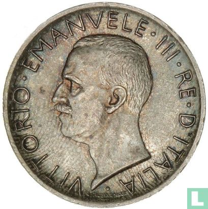 Italië 5 lire 1927 ( * FERT *) - Afbeelding 2