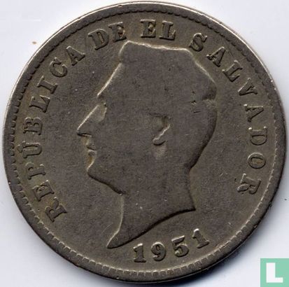 El Salvador 10 centavos 1951 - Afbeelding 1