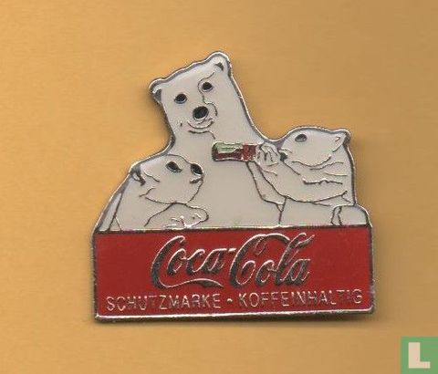 Coca-Cola Schutzmarke-Koffeinhaltig (3 ijsberen)