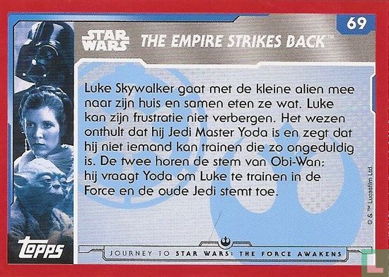 Yoda stemt toe Luke te trainen - Afbeelding 2