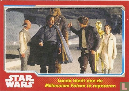 Lando biedt aan de Millennium Falcon te repareren - Afbeelding 1