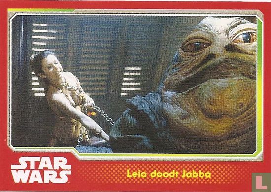 Leia doodt Jabba - Afbeelding 1