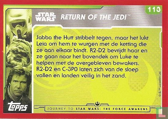 Leia doodt Jabba - Afbeelding 2