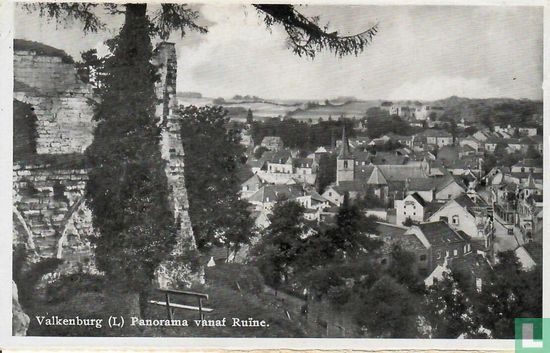 Valkenburg(L) Panorama vanaf RuÏne - Afbeelding 1