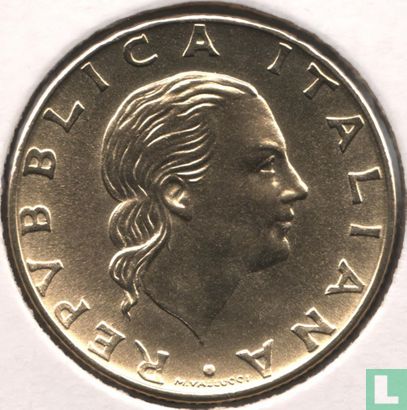 Italië 200 lire 1990 "100th anniversary 4th section of the State Council" - Afbeelding 2