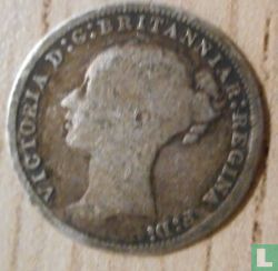 Verenigd Koninkrijk 3 pence 1876 - Afbeelding 2