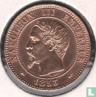 France 2 centimes 1853 (A) - Image 1