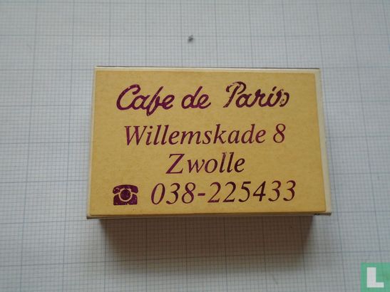 Cafe de Paris Willemskade 8 Zwolle - Afbeelding 1